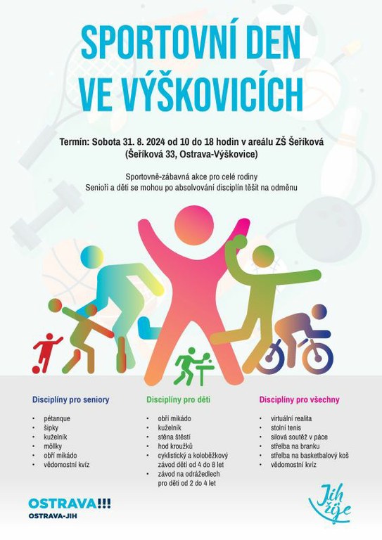 letáček sportovní den 31.08.2024