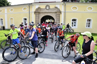 Akce Léto na kole se zúčastnilo několik stovek cyklistů
