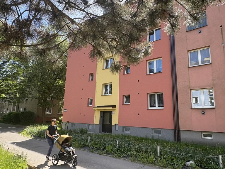 Bytový dům na ulici Abramovova 10 v Zábřehu prošel opravou