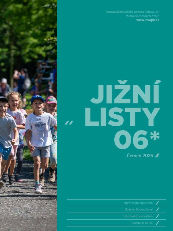 Červnový zpravodaj Jižní listy