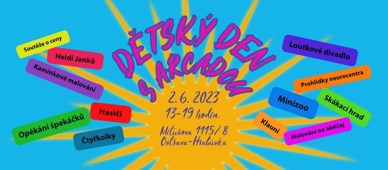Dětský den s Arcadou - páteční odpoledne plné zábavy!