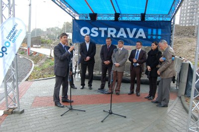 Dopravní podnik Ostrava dokončil další stavbu financovanou z Programu švýcarsko-české spolupráce