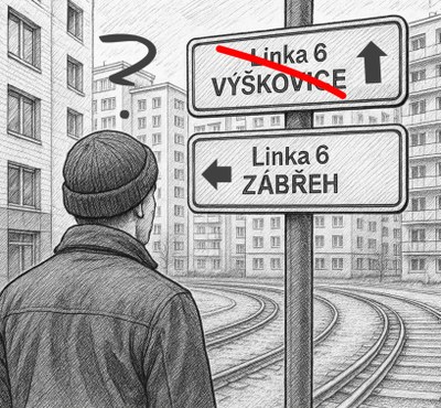 Kudy má jezdit tramvaj č. 6? Dejte vědět dopravnímu podniku svůj názor