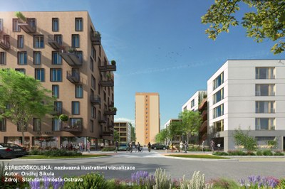 Město Ostrava nabízí atraktivní pozemky pro bytovou zástavbu v lokalitě Středoškolská v Ostravě-Zábřehu 