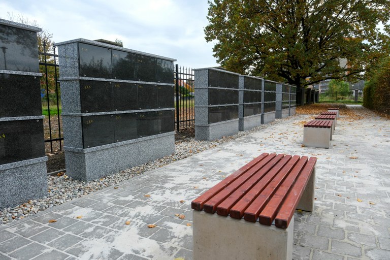 Na hřbitově v Zábřehu je v provozu nové kolumbárium