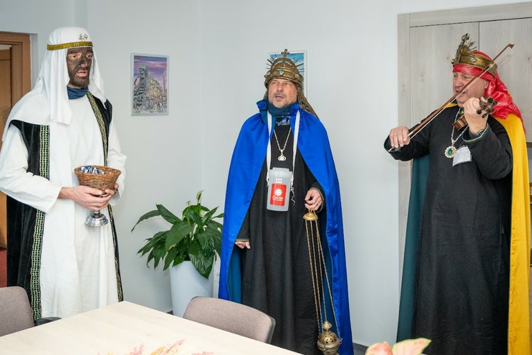 Na radnici Ostravy-Jihu zavítali Tři králové 