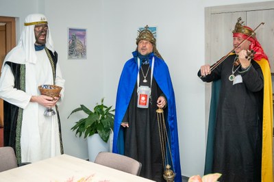 Na radnici Ostravy-Jihu zavítali Tři králové 