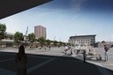 Vizualizace budoucího náměstí.