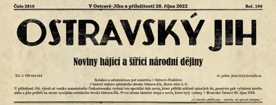 Noviny k 104. výročí vzniku samostatného Československa