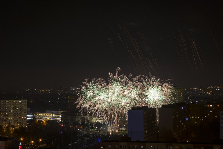 Novoroční ohňostroj