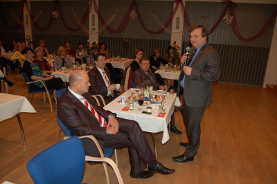 Hosty pozdravil starosta Karel Sibinský
