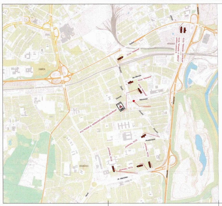 Oprava povrchu křižovatky Závodní x Moravská v Ostravě si vyžádá dopravní omezení