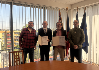 Podpis memoranda projektu Trenéři do škol