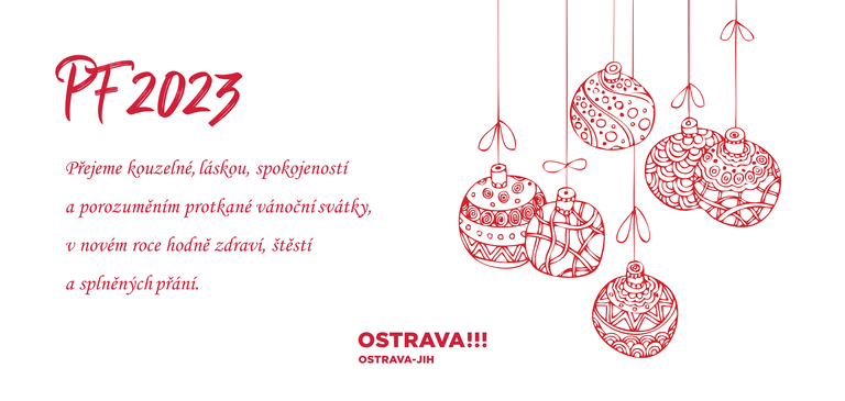 Přejeme pohodové svátky vánoční a vše dobré v novém roce 2023