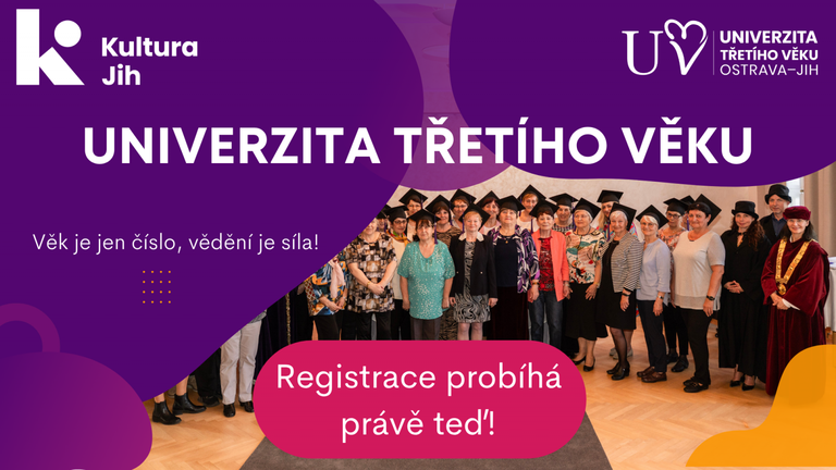 Přihlášky na nový ročník Univerzity třetího věku jsou OTEVŘENY