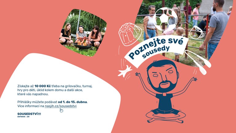 Projekt Sousedství!!! již běží, získat je možné až 10 tisíc korun