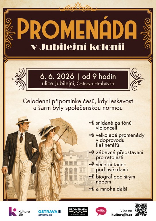 PROMENÁDA V JUBILEJNÍ KOLONII