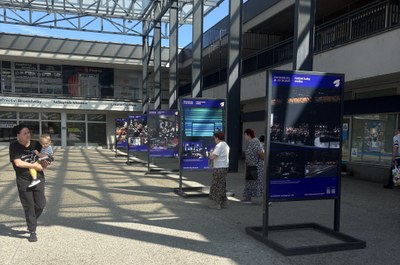 Putovní výstava fotografií "Ostravské dny, Festival hudby dneška" dorazila na Jih!