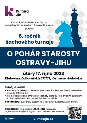 Šestý ročník šachového turnaje se koná v Klubovně