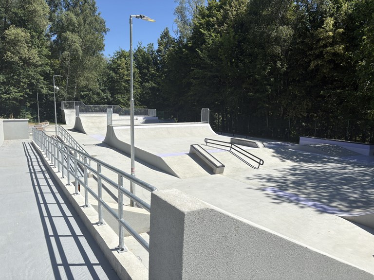 Skatepark je po rekonstrukci opět přístupný veřejnosti
