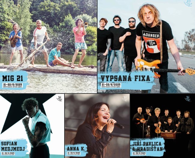 Slavnosti Jihu 2025 se blíží, v prodeji je poslední zbytek vstupenek