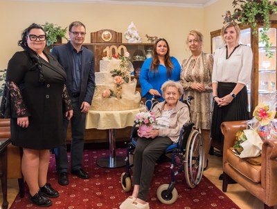 Sté narozeniny oslavila rodačka z Ostravy, Drahoslava Kiková