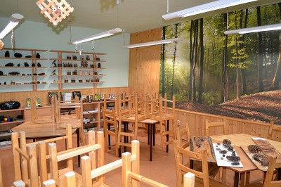 Učebna Lesní školy v Bělském lese