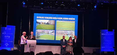 Ocenění Stavba roku MSK získalo také fotbalové hřiště Klegova 