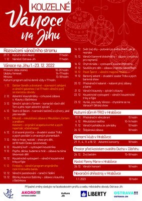 Vánoce na Jihu jsou kouzelné a pestré