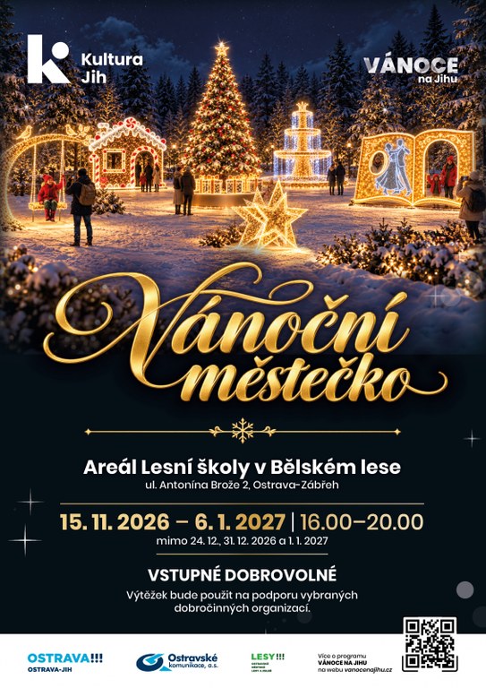 Vánoční městečko v Bělském lese se rozzáří už 15. listopadu