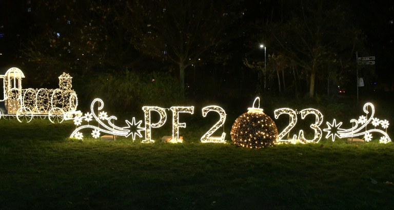 Vítání nového roku na náměstí Ostrava-Jih v Hrabůvce