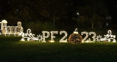 Vítání nového roku na náměstí Ostrava-Jih v Hrabůvce