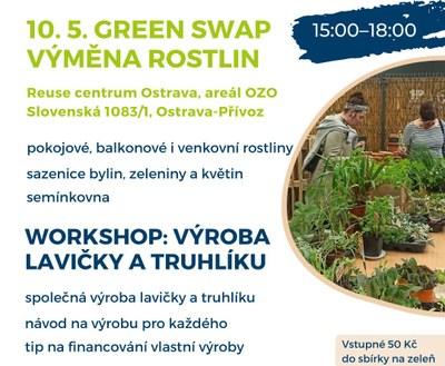 Výměna rostlin i výroba laviček a truhlíků