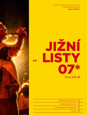 Vyšlo srpnové vydání Jižních listů