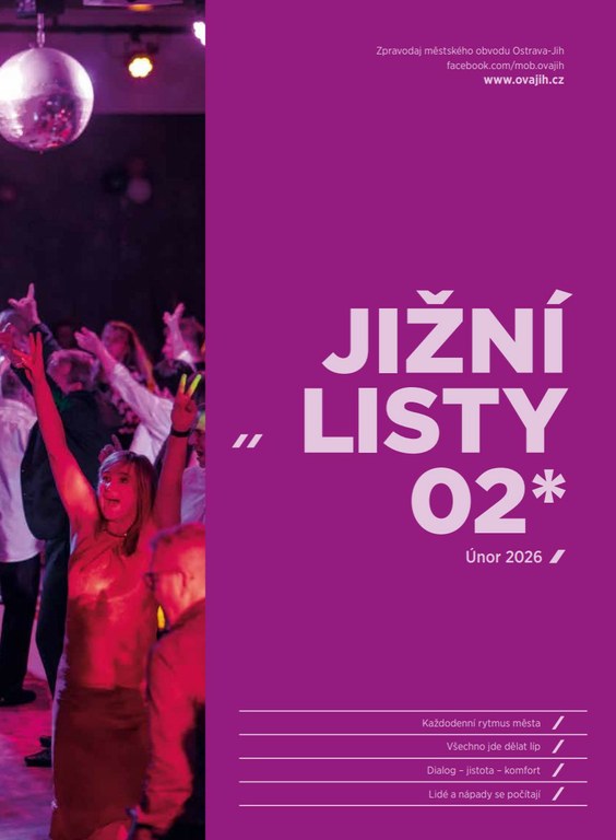 Vyšlo únorové vydání Jižních listů