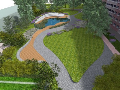 Za poliklinikou v Hrabůvce vznikne originální parčík