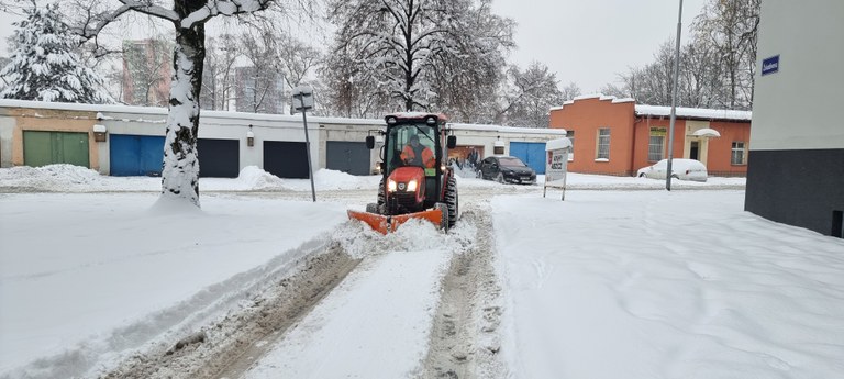 Zimní údržba místních komunikací 