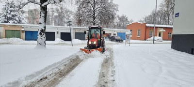 Zimní údržba místních komunikací 