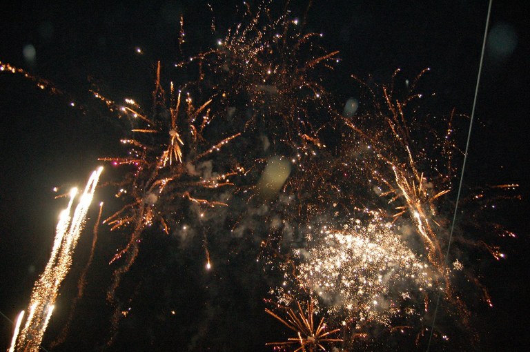 Novoroční ohňostroj 2013