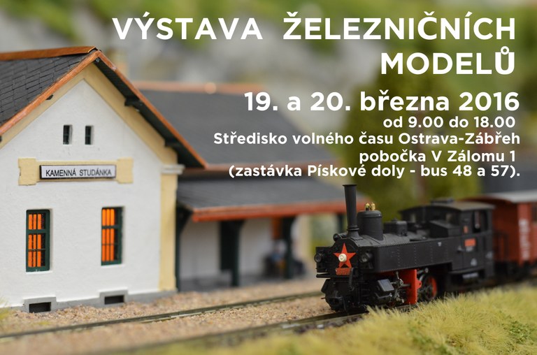 VÝSTAVA  ŽELEZNIČNÍCH  MODELŮ