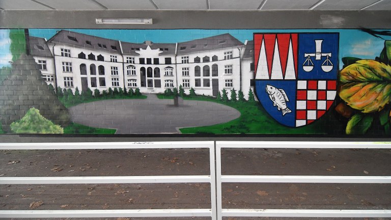 Další podchod v Ostravě-Jihu zdobí velkoplošná malba