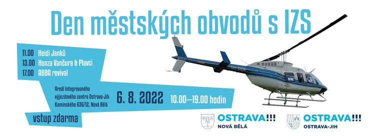 Den městských obvodů Jih a nová Bělá zve do areálu IZS