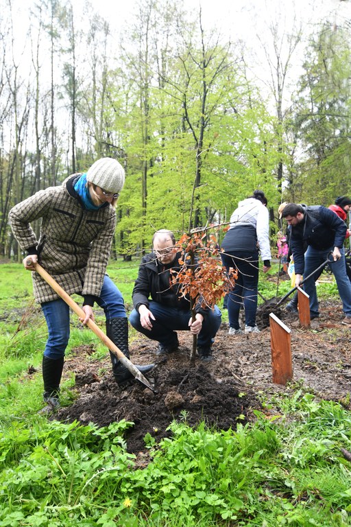 Děti symbolicky zapustí kořeny v Sadu mladých