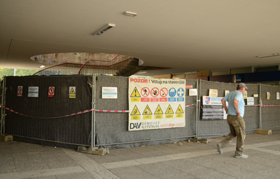 Do patra obchodního centra v Hrabůvce konečně také výtahem