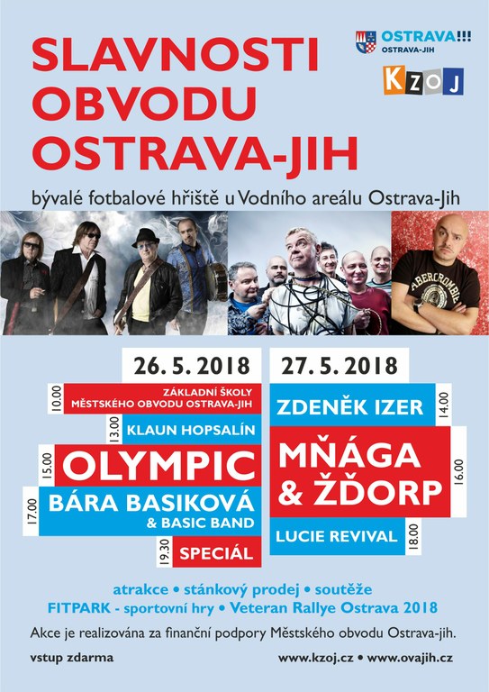 Olympic na květnových Slavnostech obvodu Ostrava-Jih
