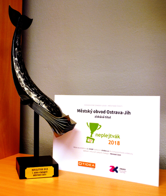 Radnici Ostravy-Jihu nově zdobí soška Neplejtváka