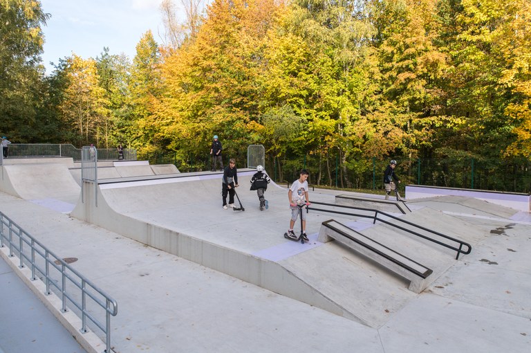 Skatepark je po rekonstrukci opět přístupný veřejnosti