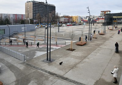 V Hrabůvce vyrostlo náměstí Ostrava-Jih