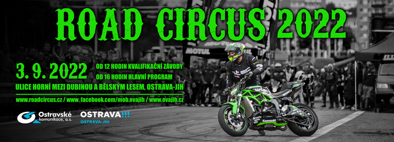 V sobotu startuje ROAD CIRCUS na Jihu!